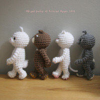 Amigurumi 1/3 Series  三分の一シリーズのあみぐるみ